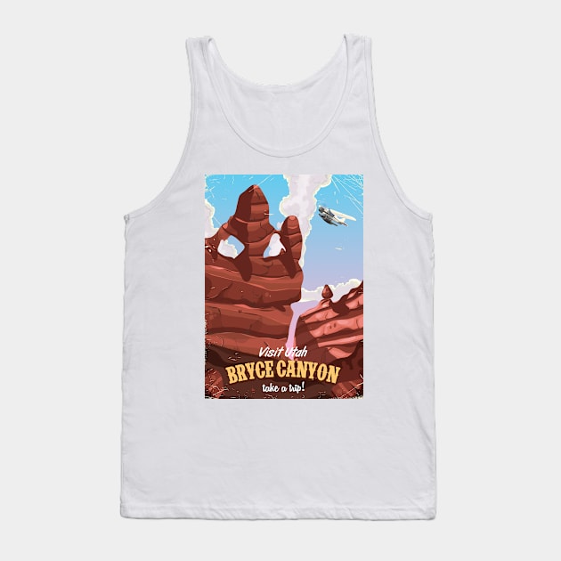 Bryce Canyon, Utah Travel poster Tank Top by nickemporium1